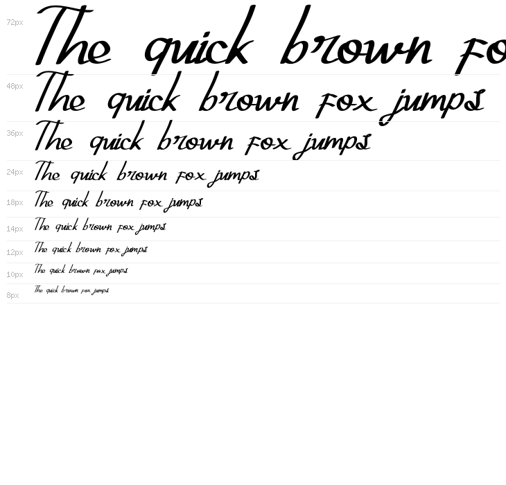 Exninja Demo Caligraphy Waterfall