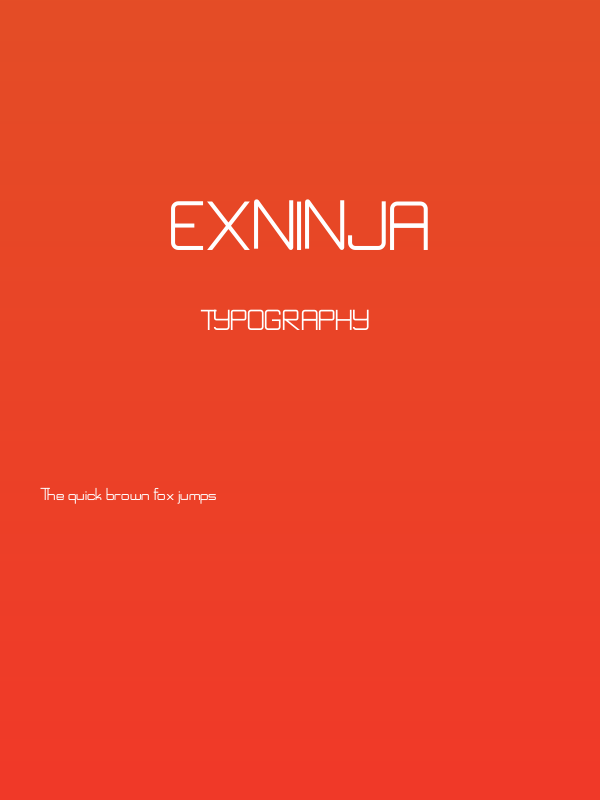 Exninja Poster