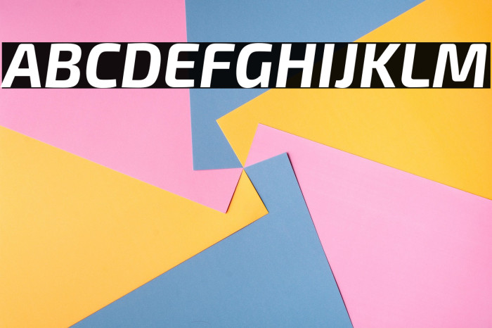 Exo 2 Bold Italic Example 1