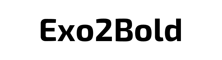 Exo 2 Bold  les polices de caractères gratuit tlcharger