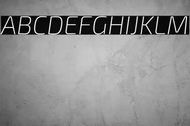 Exo 2 Extra Light Italic Font examples