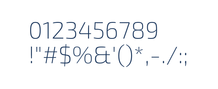 Exo 2 Extra Light Other Characters