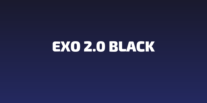 Exo 2.0 Black Social Header