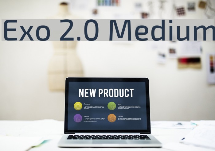 Exo 2.0 Medium Font examples
