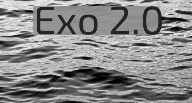 Exo 2.0 Font examples