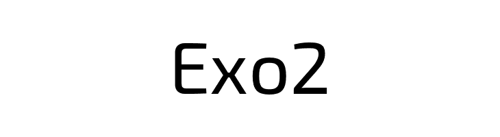 Exo 2  font caratteri gratis