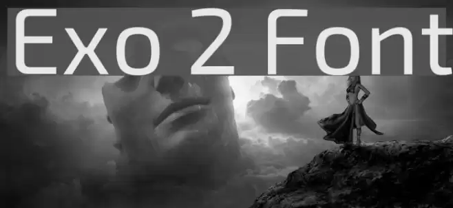 Exo 2 Font examples