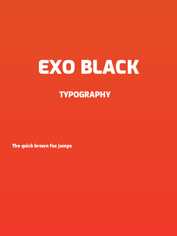 Exo Black Poster