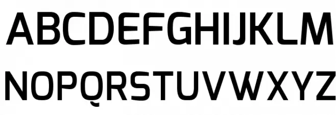 Exo DemiBold Шрифта ВЕРХНИЙ