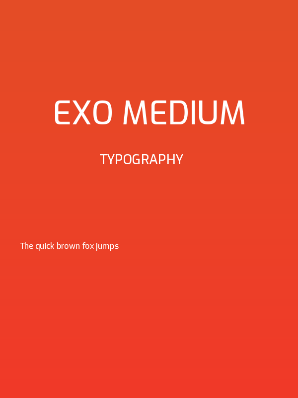 Exo Medium Poster