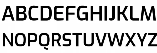 Exo SemiBold Шрифта ВЕРХНИЙ