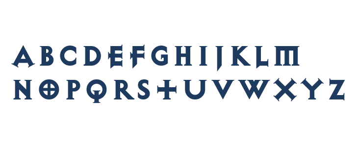 Exocet Heavy Lowercase