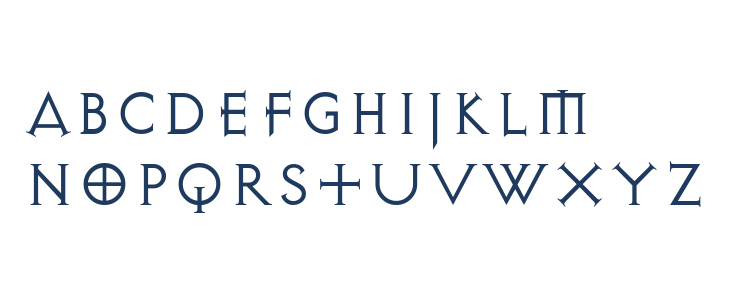 Exocet Light Lowercase