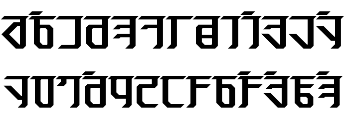 Exodite Bold Font LOWERCASE