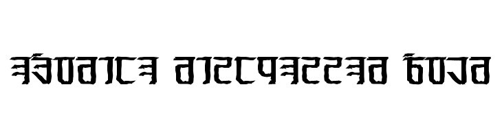 Exodite Distressed Bold  免费字体下载