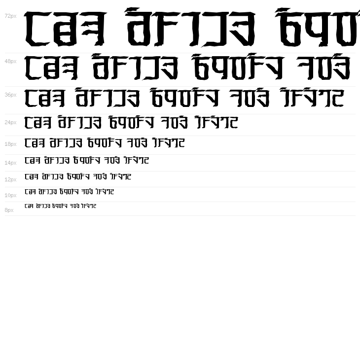 Exodite Distressed Bold Waterfall