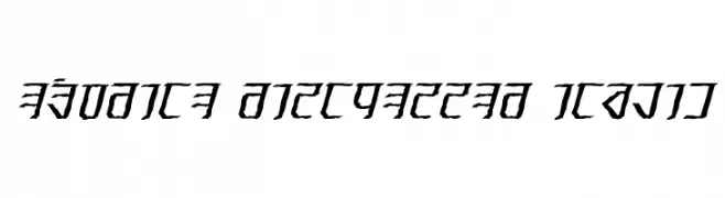 Exodite Distressed Italic  baixar fontes gratis
