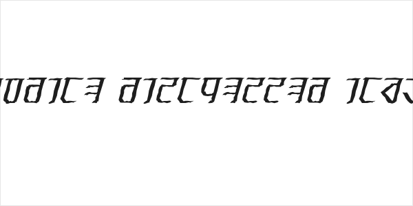 Exodite Distressed Italic Logo