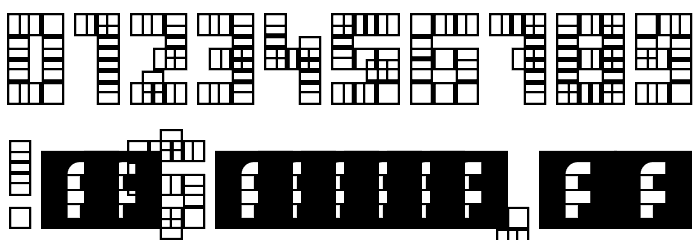 Exodus Gothic Regular Font OTHER CHARS