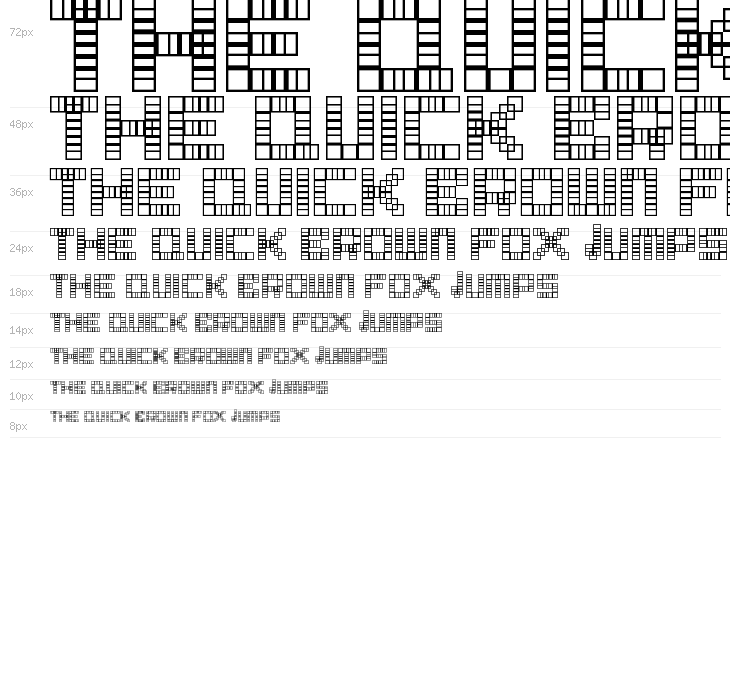 Exodus Gothic Regular Waterfall