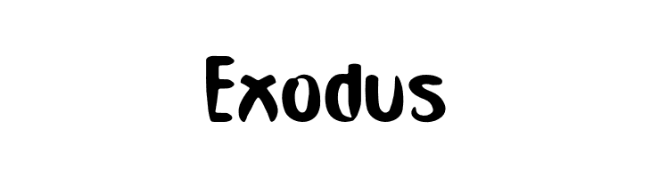 Exodus  Fuentes Gratis Descargar