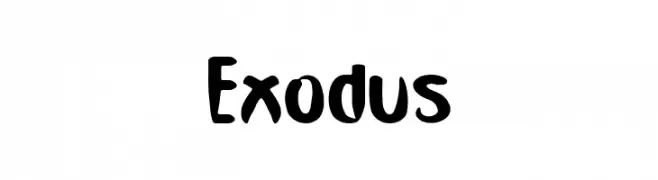 Exodus  Fuentes Gratis Descargar