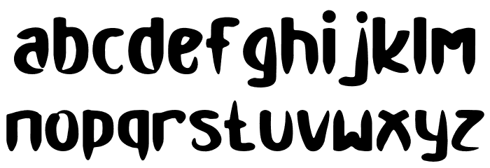 Exodus Font LOWERCASE
