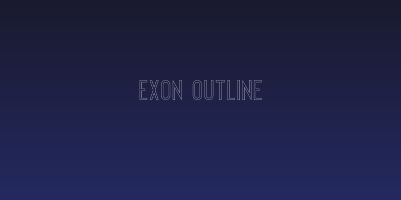 Exon outline Social Header