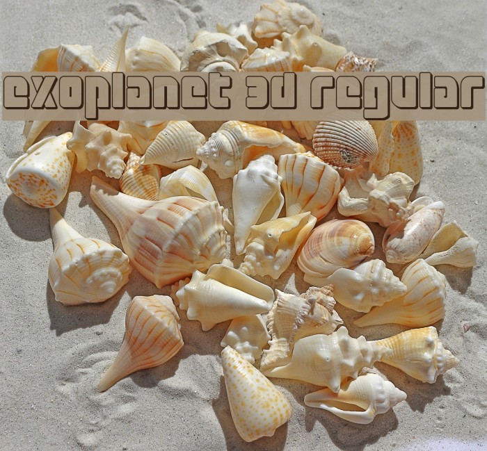 Exoplanet 3D Regular Example 3