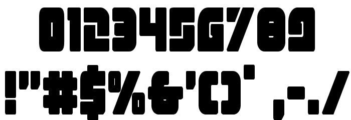 Exoplanet Condensed Font OTHER CHARS