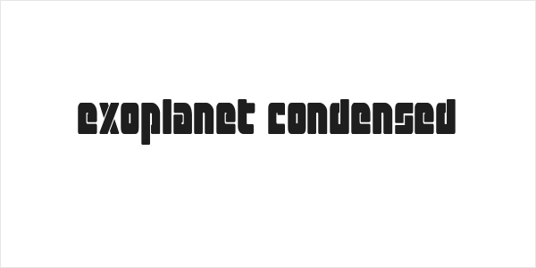Exoplanet Condensed Logo