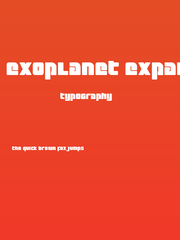 Exoplanet Expanded Poster