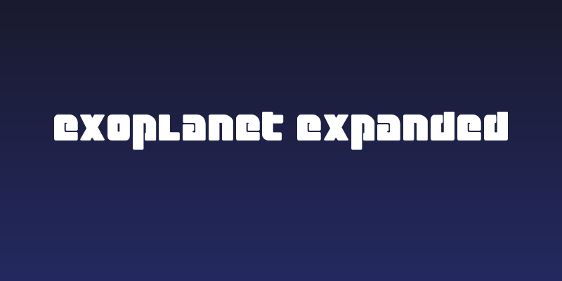 Exoplanet Expanded Social Header