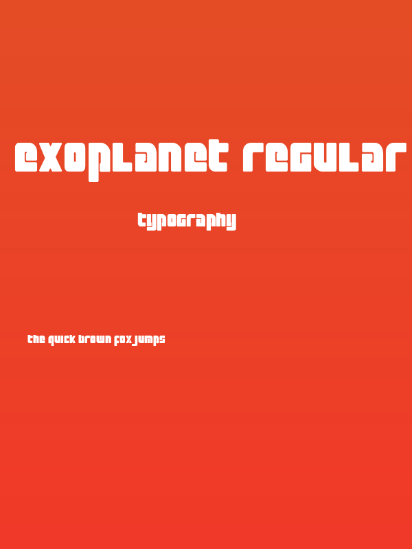 Exoplanet Regular Poster