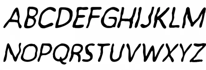 Exornight Regular Schriftart Groß
