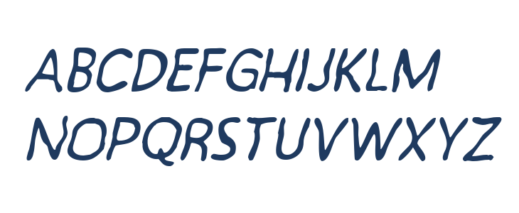 Exornight Regular Lowercase