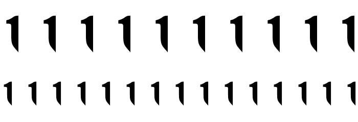 Exorsista--Jed- フォント その他の文字