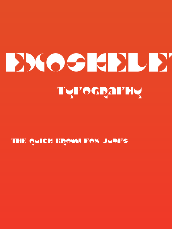 Exoskeleton Regular Poster