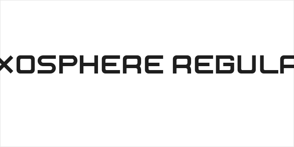Exosphere Regular Logo
