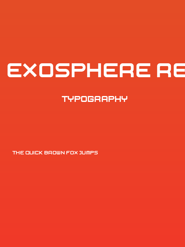 Exosphere Regular Poster
