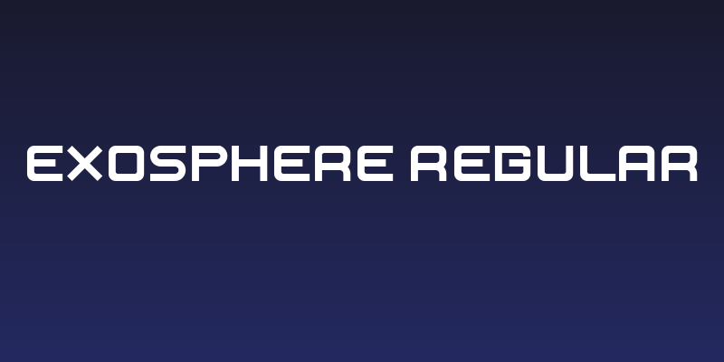 Exosphere Regular Social Header