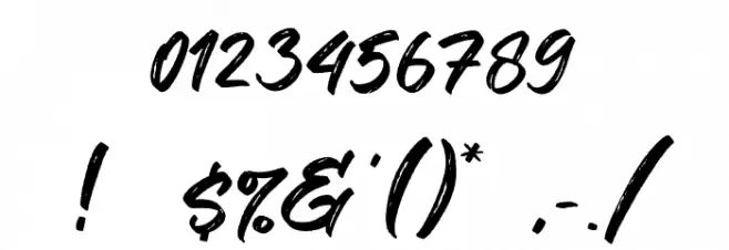 Expain Font OTHER CHARS