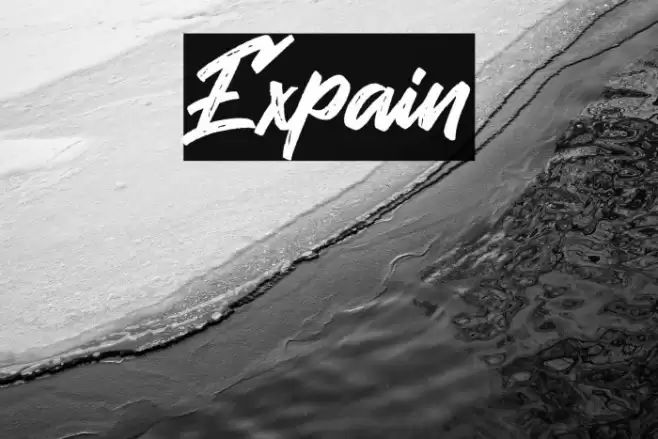 Expain Font examples