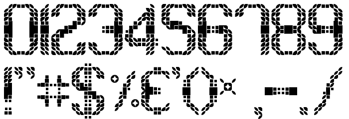 Expanse Regular Font OTHER CHARS