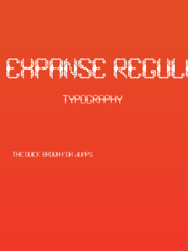 Expanse Regular Poster