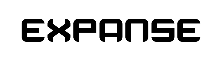 Expanse  font caratteri gratis