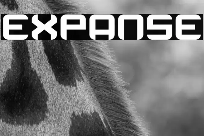 Expanse Font examples