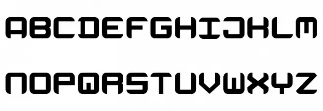 Expanse Font LOWERCASE