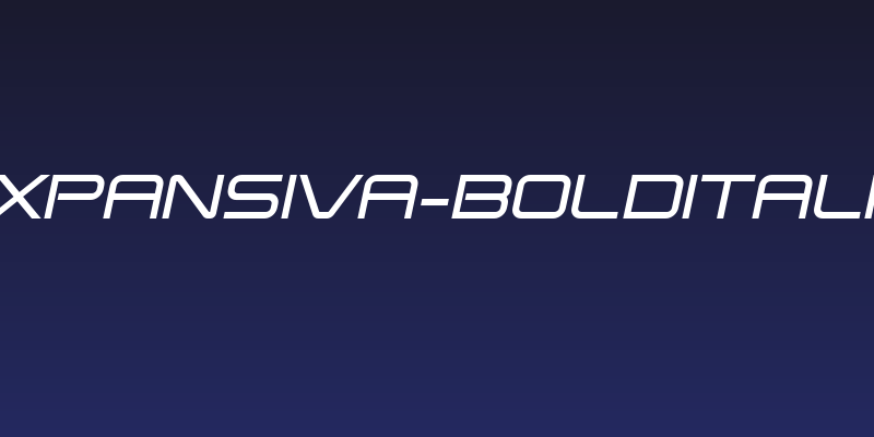 Expansiva-BoldItalic Social Header