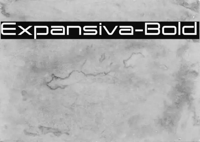Expansiva-Bold Example 1